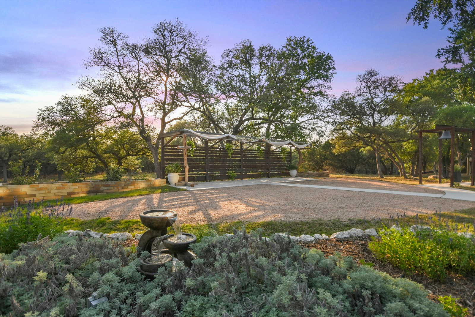 Prima Vista ceremony seating area
